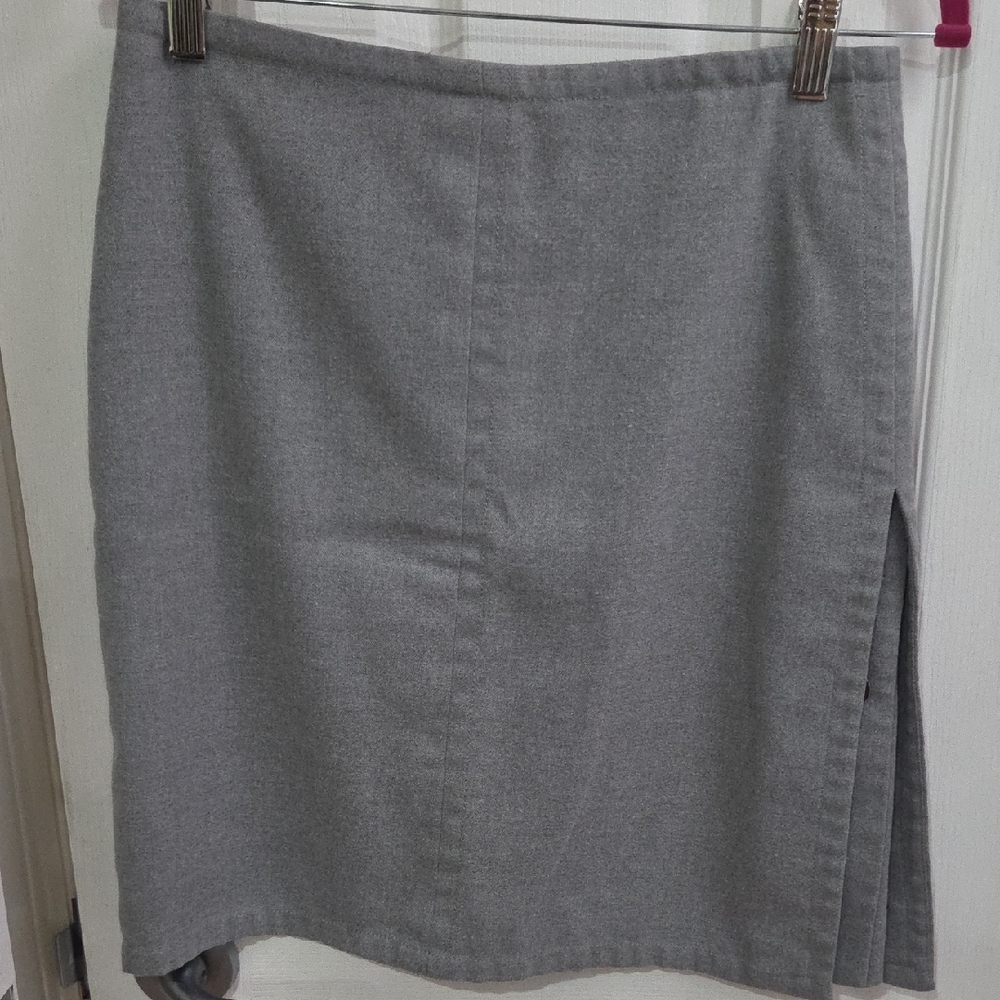 Anne Klein Gray Pencil Skirt